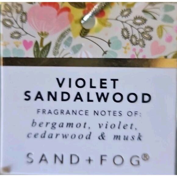 Sand And Fog Parfum Oil Violet Sandalwood Eau De Parfum Oil Dropper 1.7 oz New - Picture 3 of 3